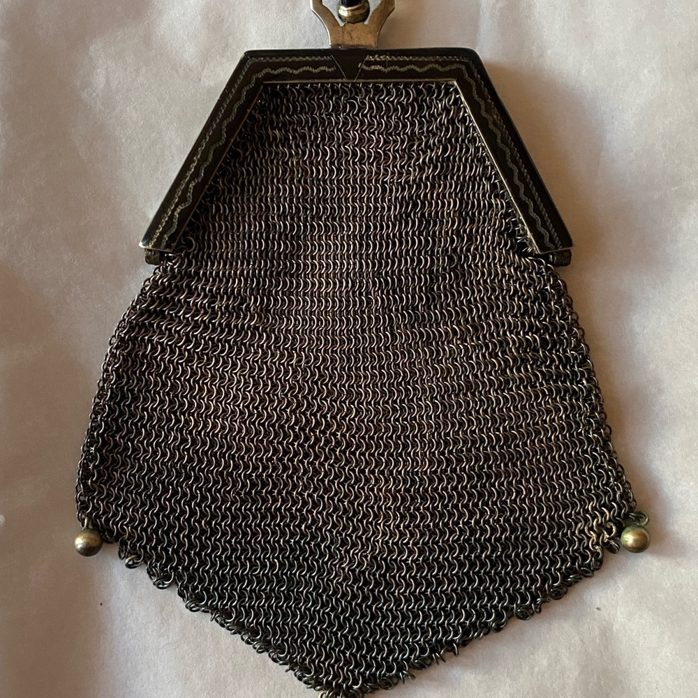 Vintage Silver Change Purse